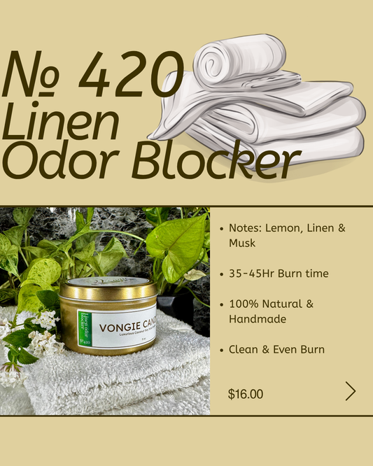 № 420 Linen Odor Blocker 5oz